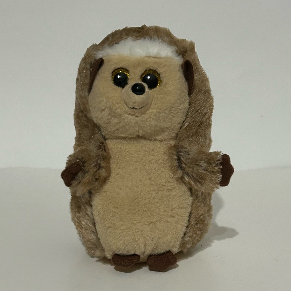 Ty Beanie Babies- Ida the Hedgehog (Glitter Eyes)